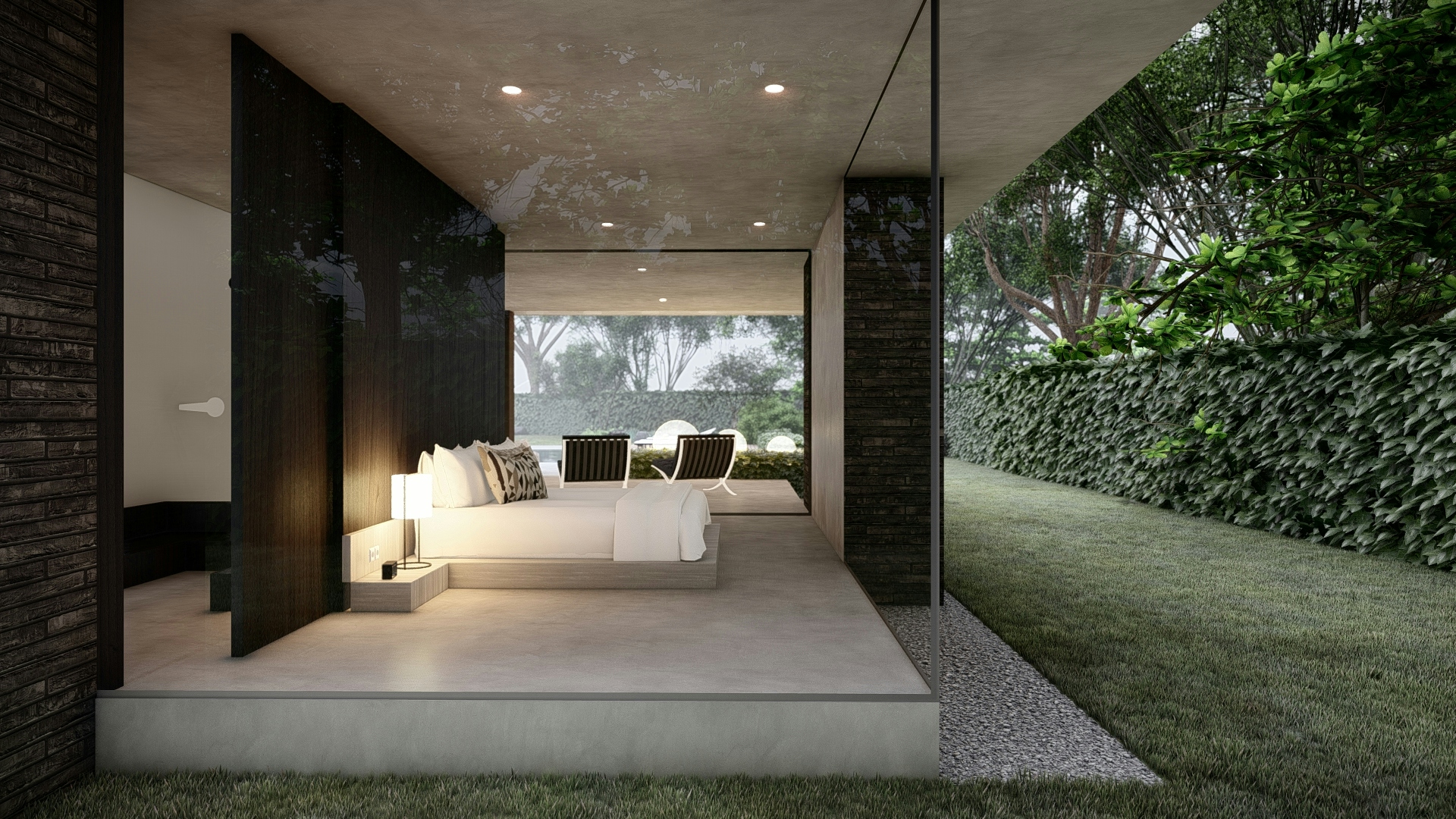 moderne architectuur baksteen, petersen tegl, moderne baksteen, minimalistische, bungalow, levensloopbestendig, moderne bungalow