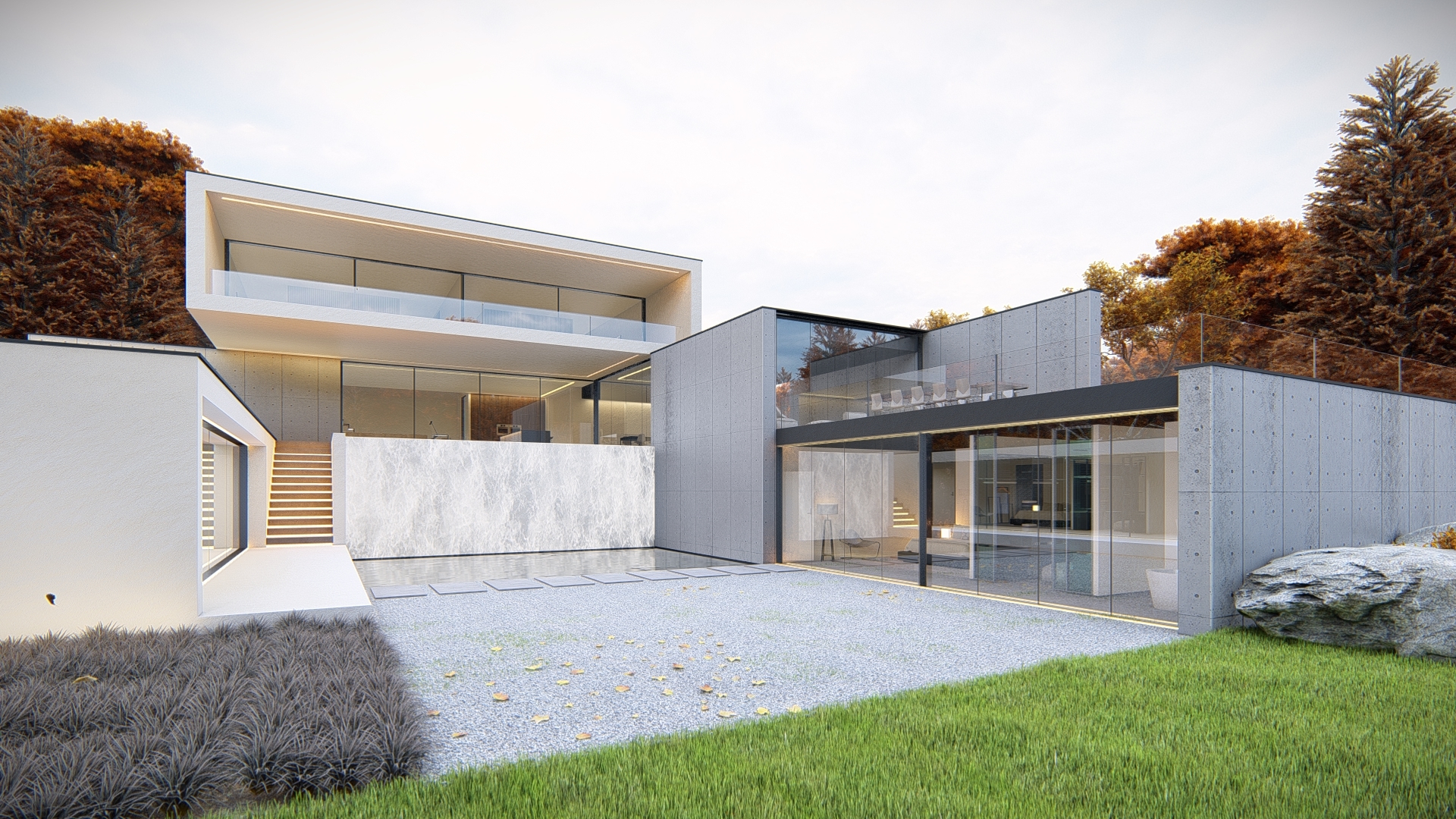 CONTRA House - Minimal luxurxy villa - Cannes, France