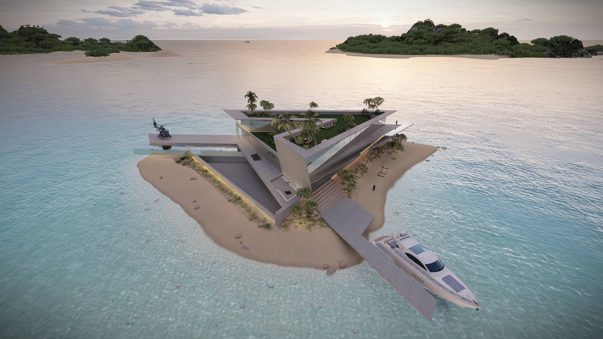 Signature Island house