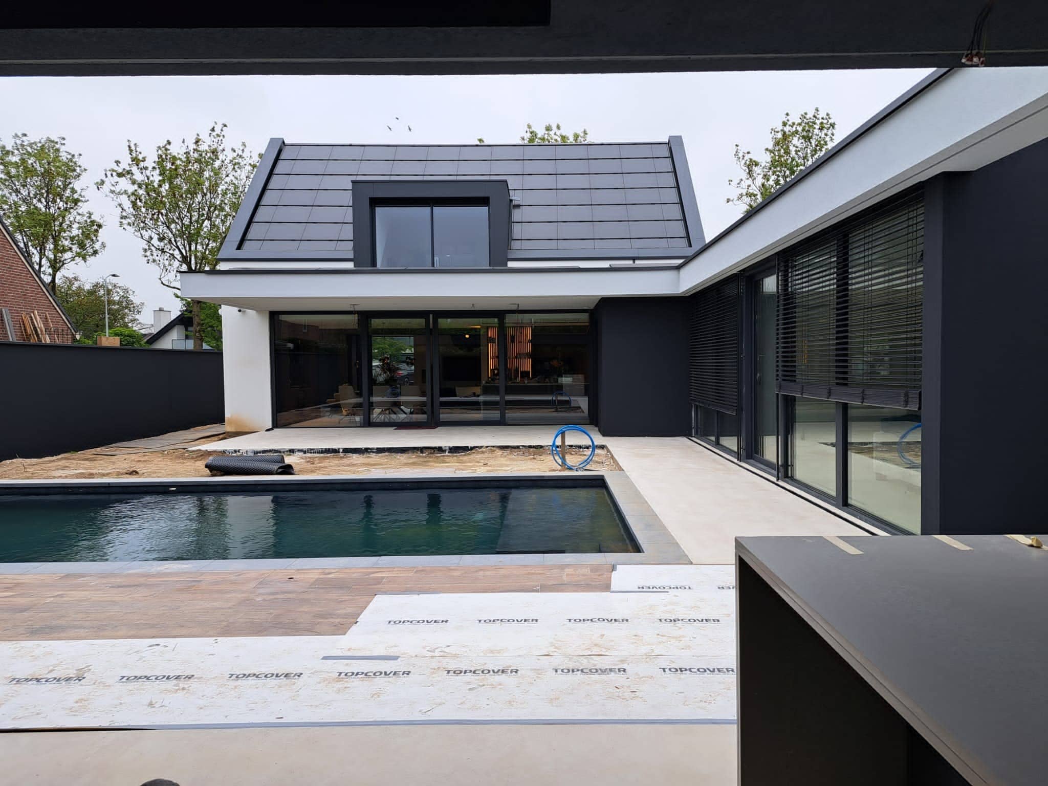 tijdloze uitbreiding renovatie project villa voor