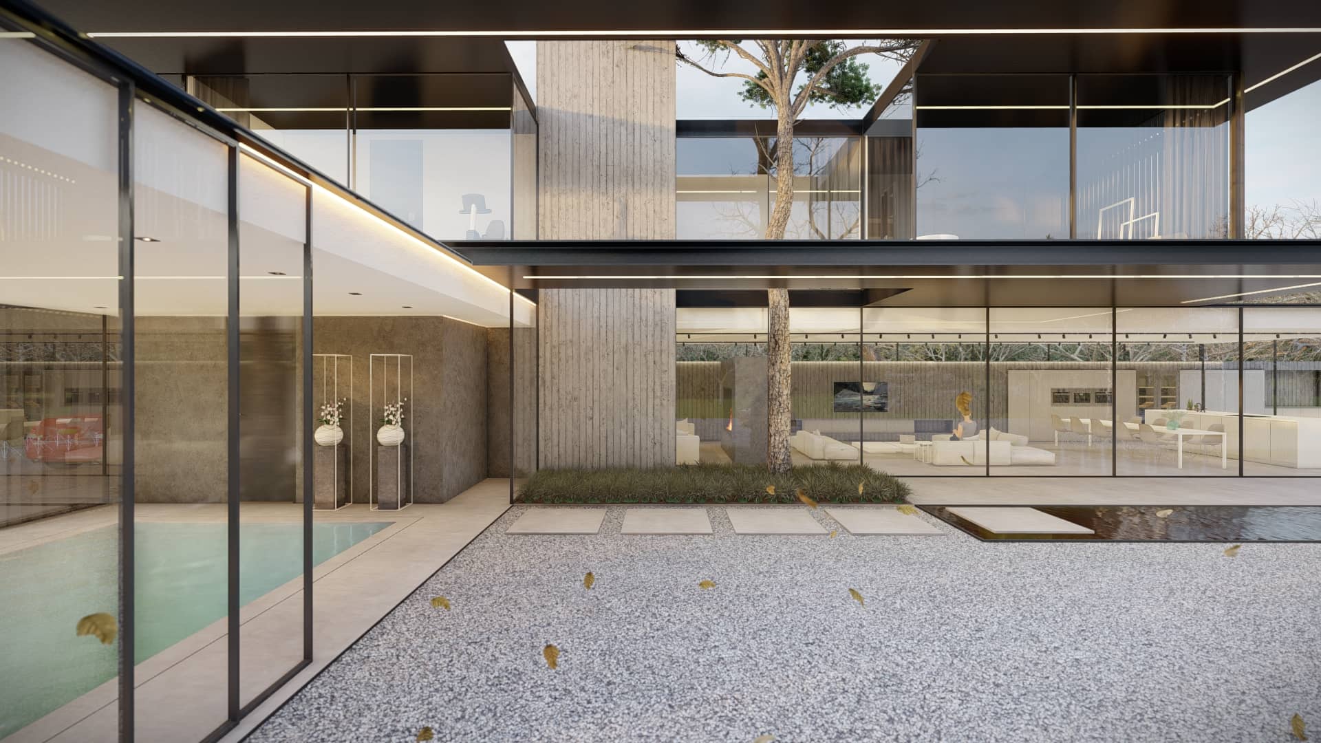 architect luxe villa detail